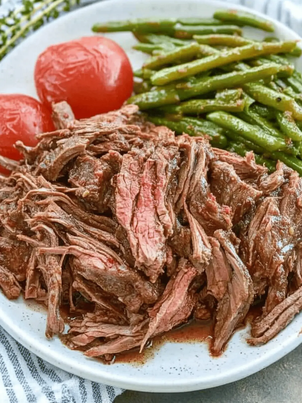 {Slow-Cooker} Italian Red Wine Roast Beef