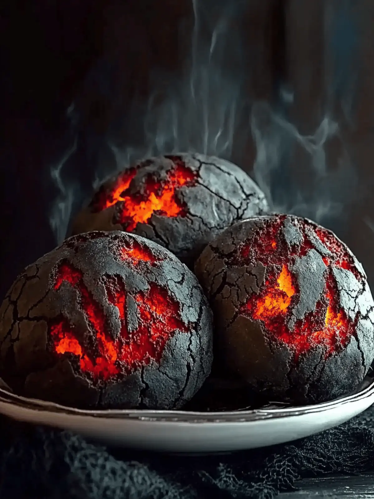 Easy Halloween Brimstone Bread