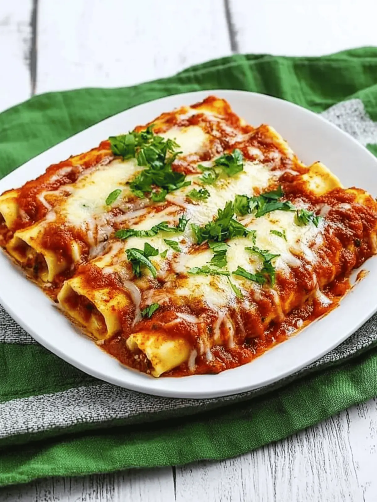 homemade manicotti