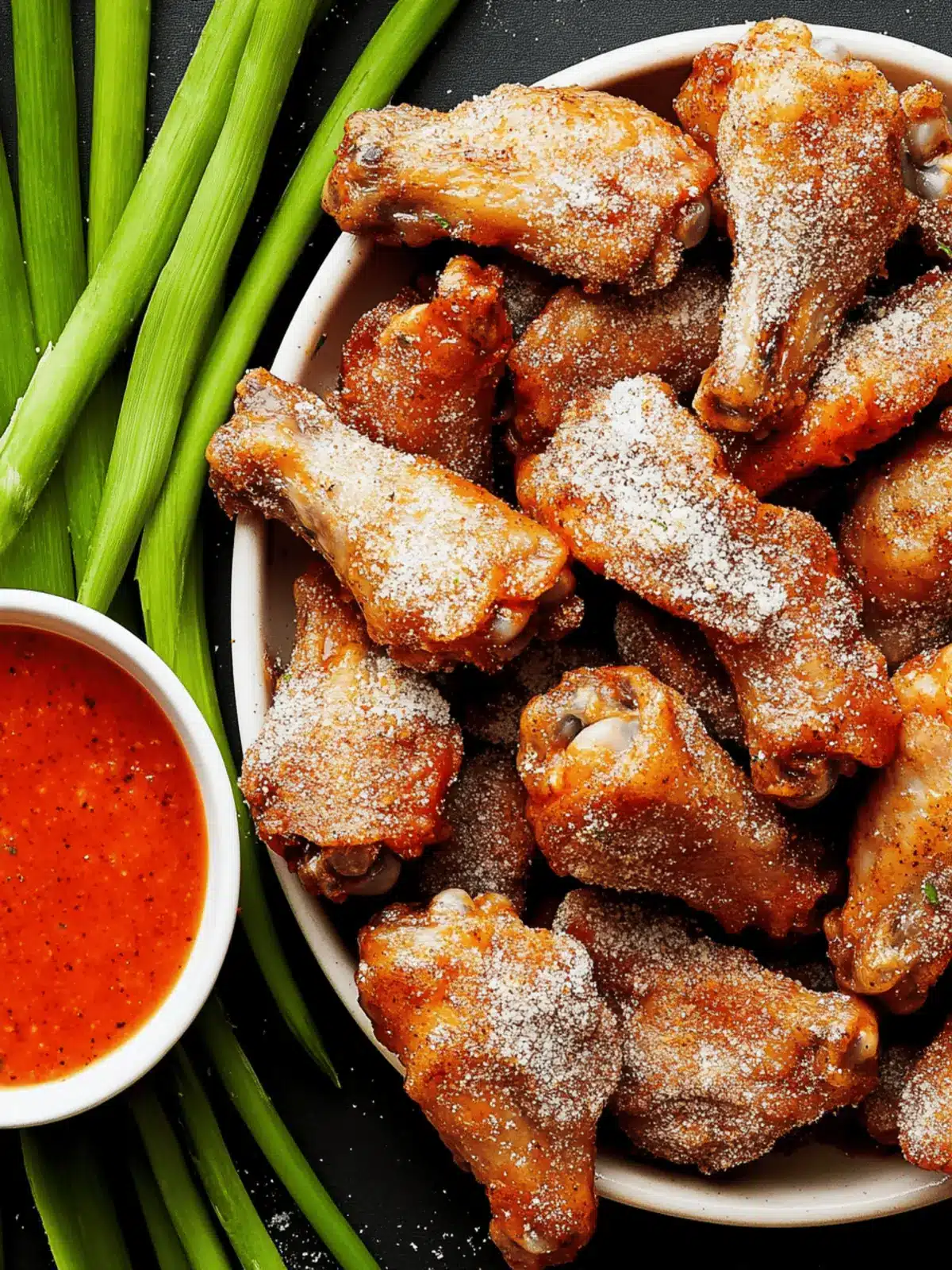 Ranch Wings & Buffalo Sauce
