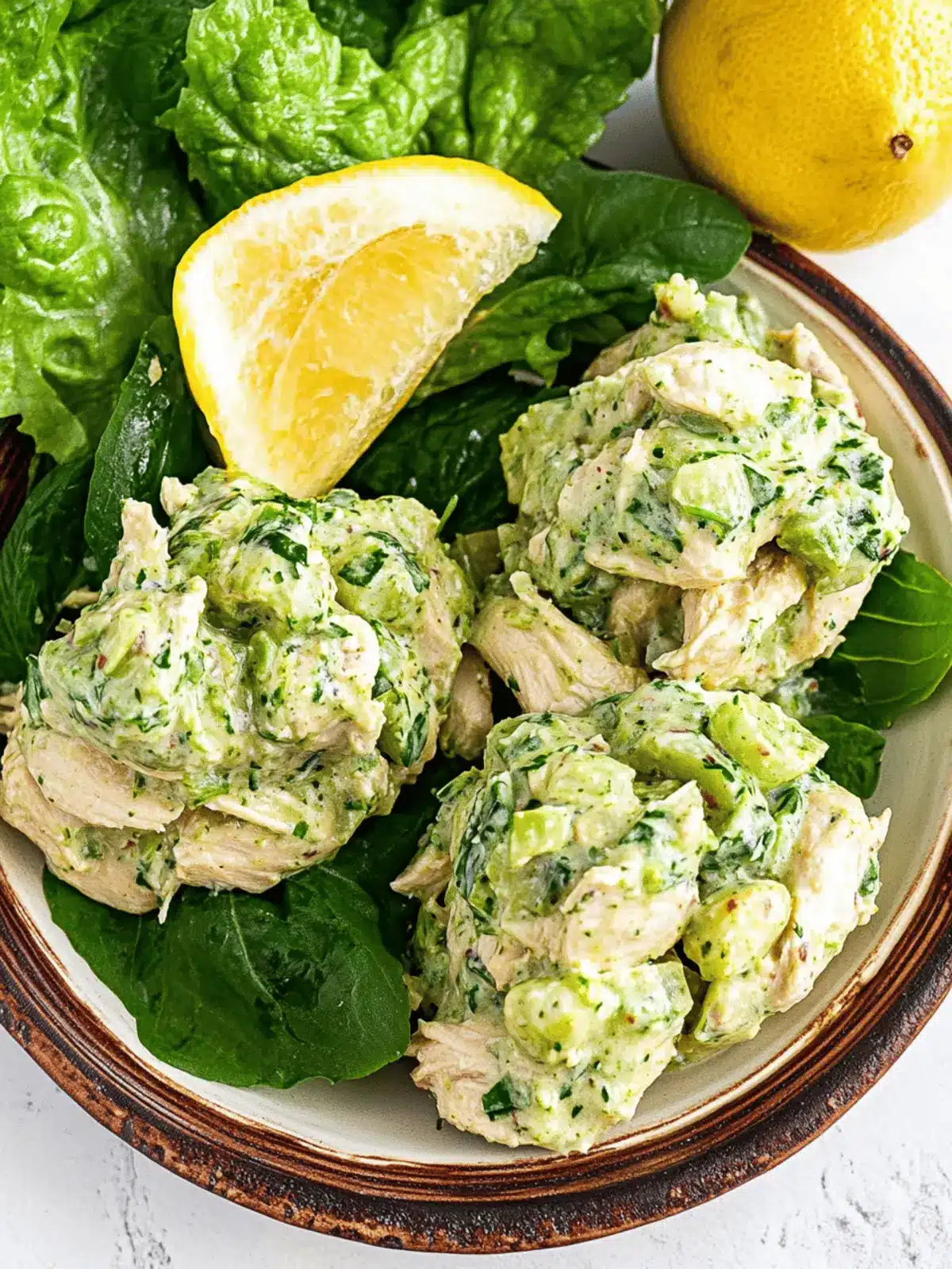 Green Goddess Chicken Salad