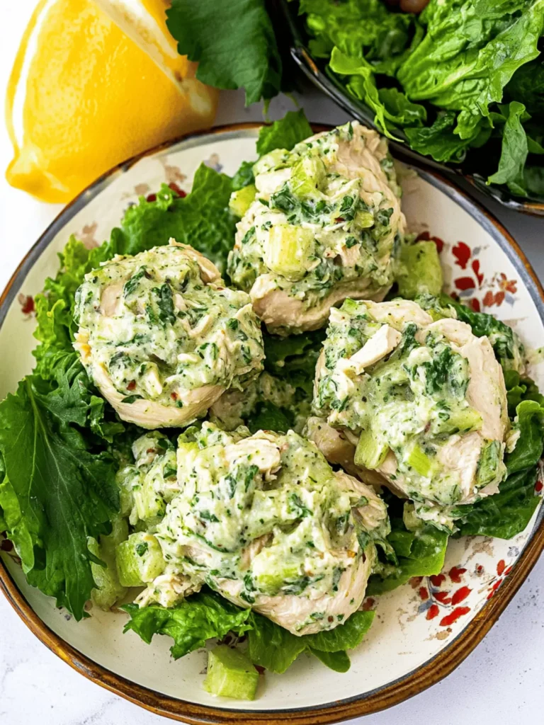 Green Goddess Chicken Salad