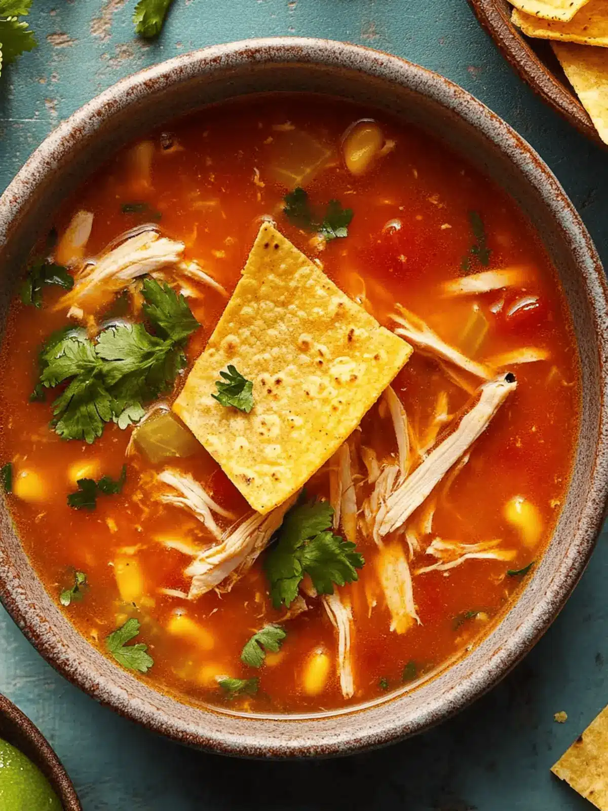Easy Chicken Tortilla Soup That Will Warm Your Soul 4 Chicken Tortilla Soup