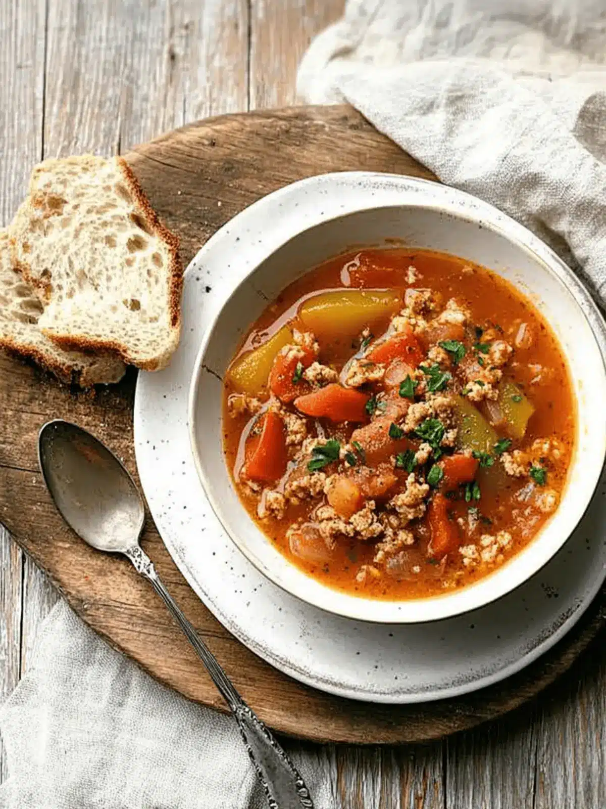 Comforting Stuffed Pepper Soup Ready in Under 1 Hour 2 Stuffed Pepper Soup