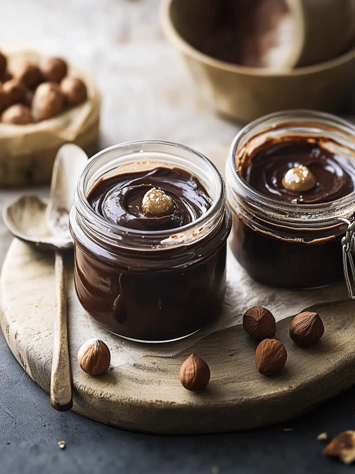 Hazelnut chocolate spread