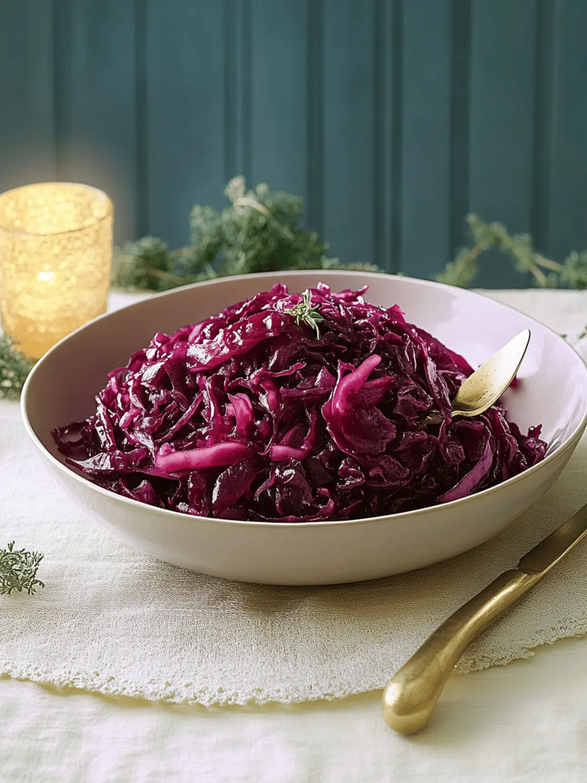 Delicious Braised Red Cabbage for Effortless Holiday Feasts 3 Braised red cabbage
