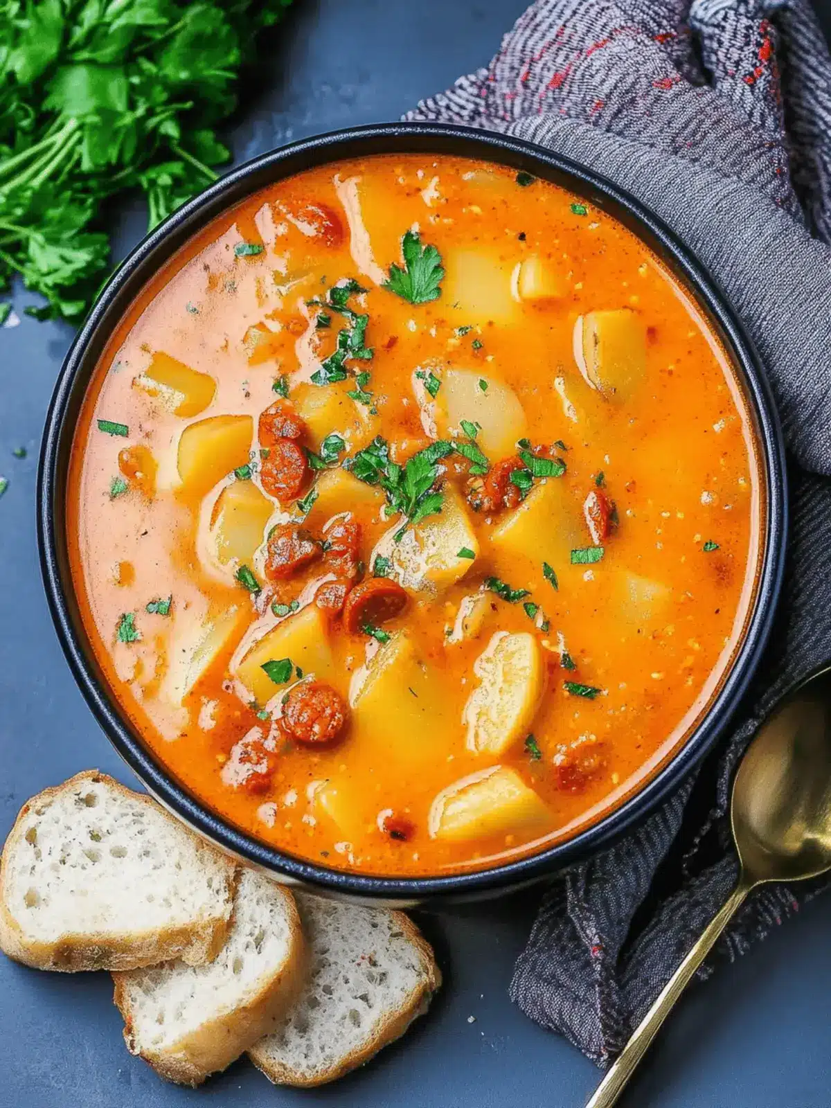 Spanish Potato and Chorizo Soup for Cozy Nights In 2 Spanish Potato and Chorizo Soup