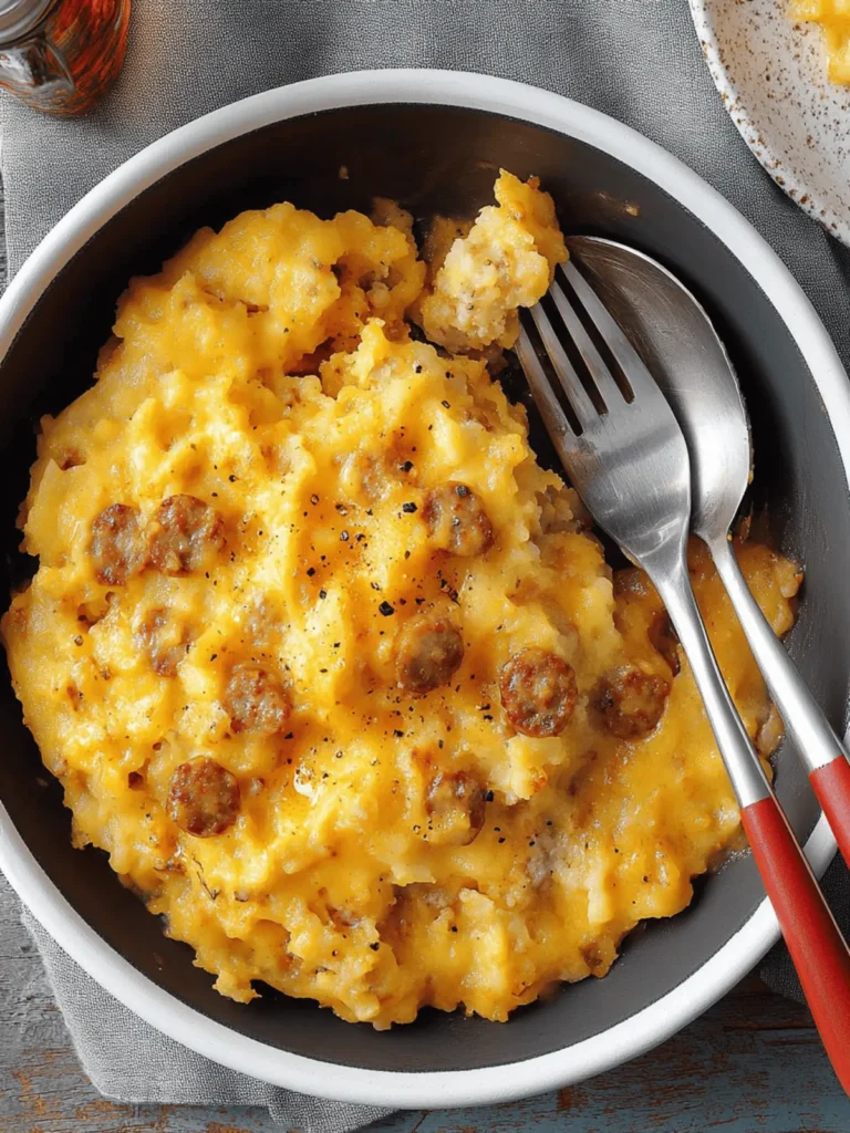 Spicy Sausage Hash Browns