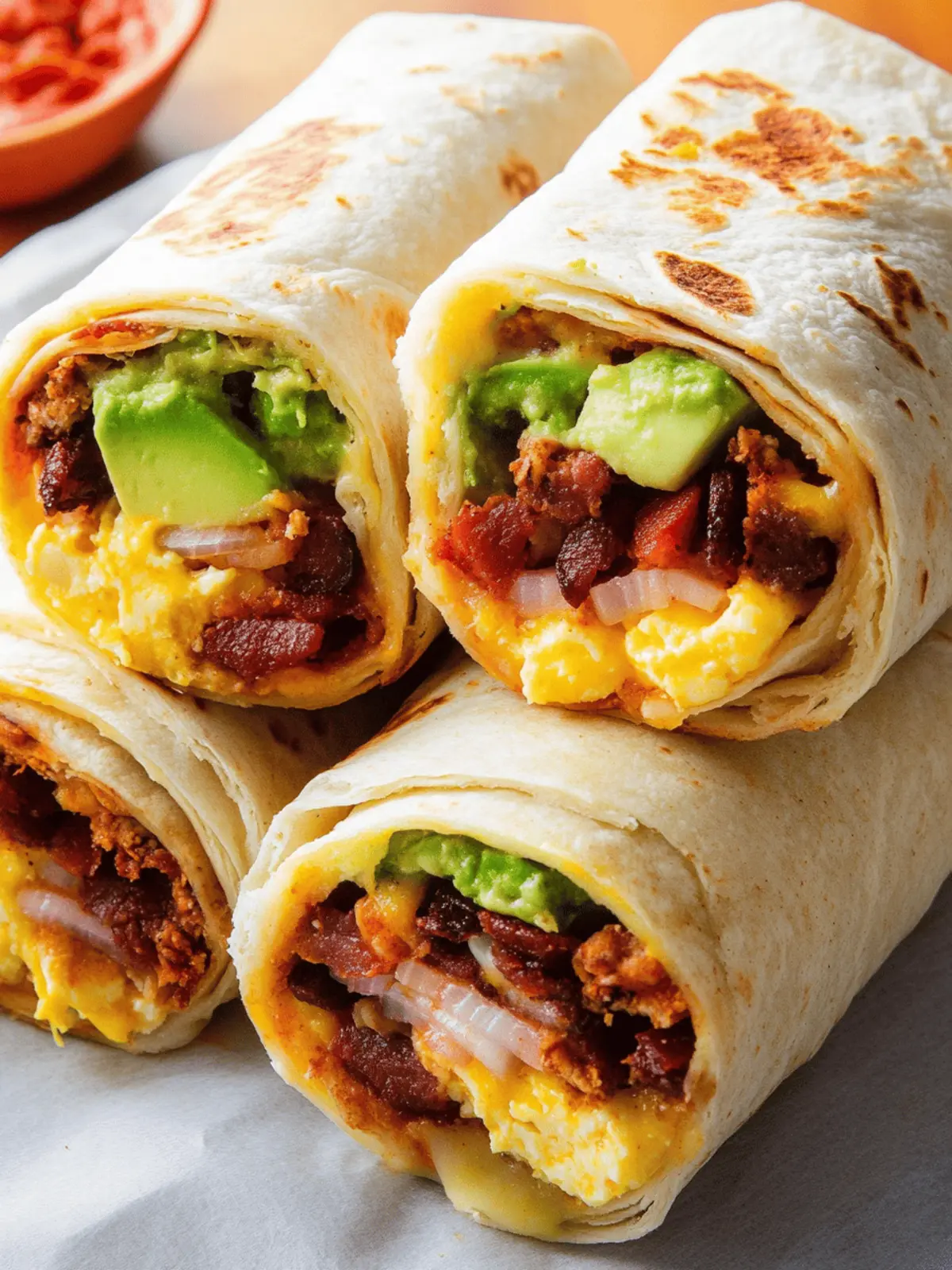 Breakfast Burritos