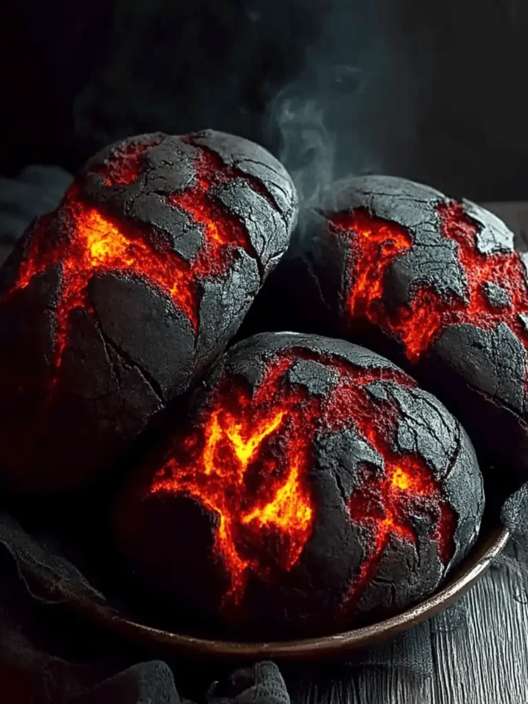 Easy Halloween Brimstone Bread