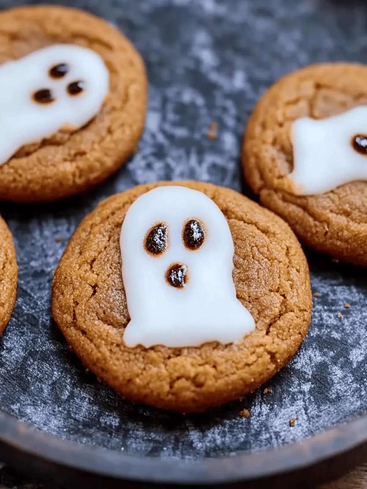 Spooky Ghost Brown Butter Pumpkin Cookies for Fall Fun 2 Spooky Ghost Brown Butter Pumpkin Cookies