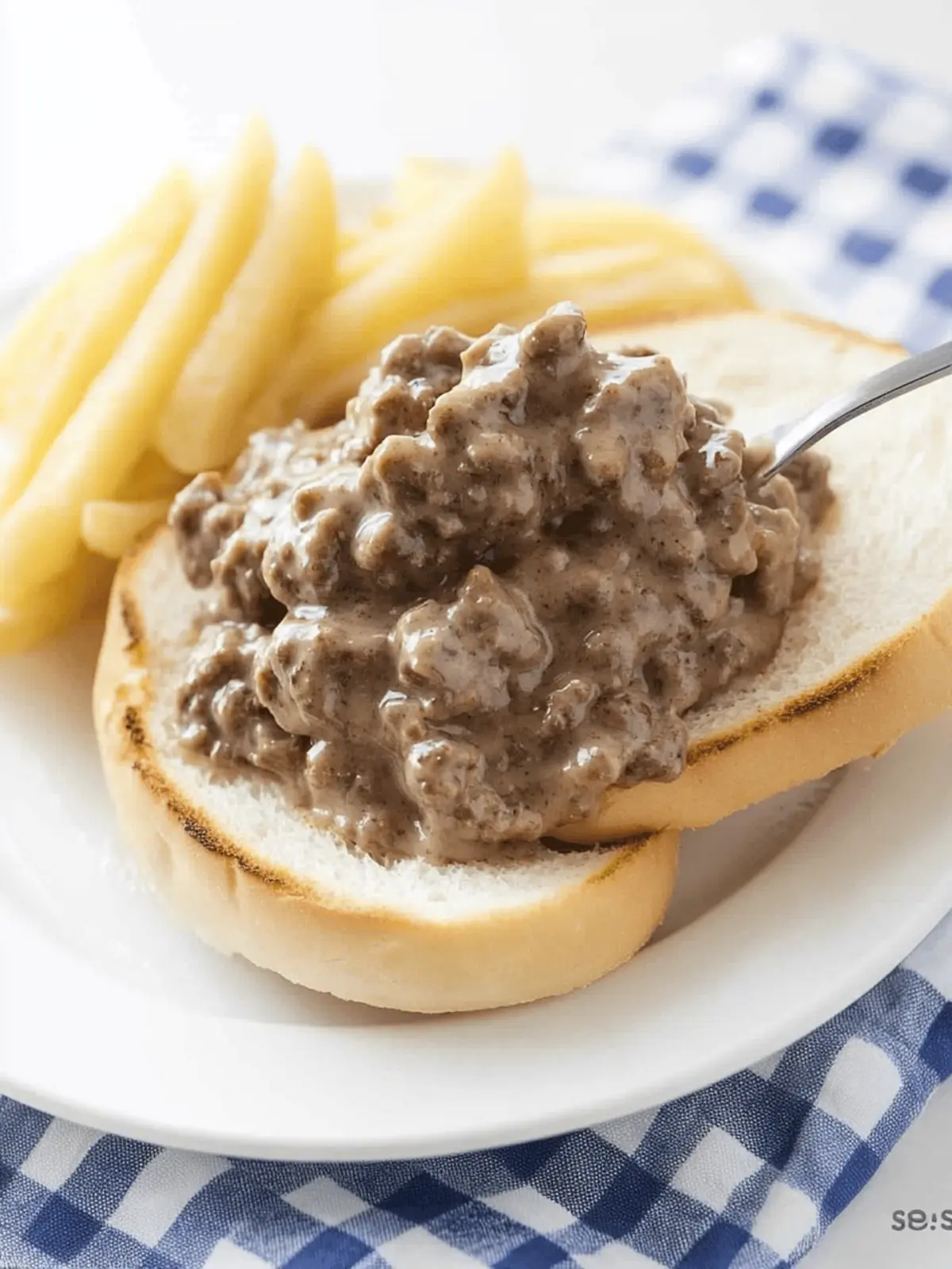 S.O.S. (Creamy Hamburger Gravy)