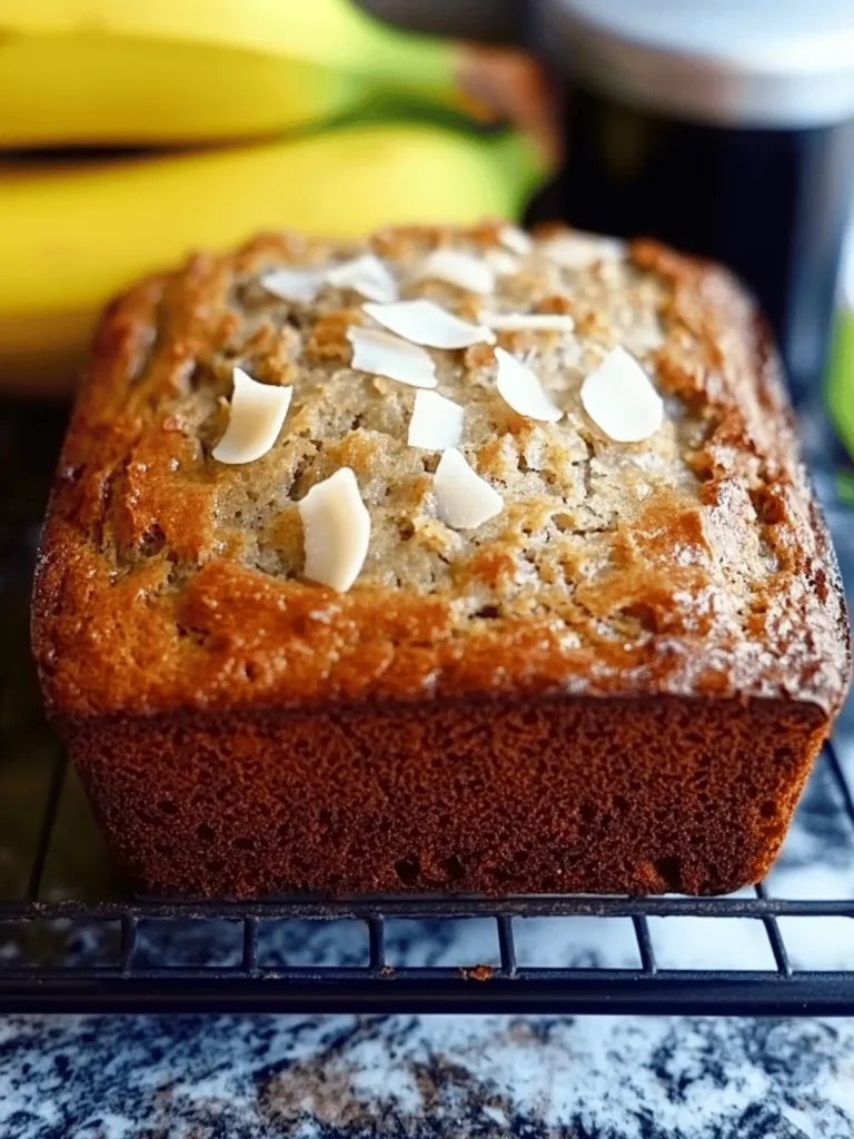 Coconut Banana Bread