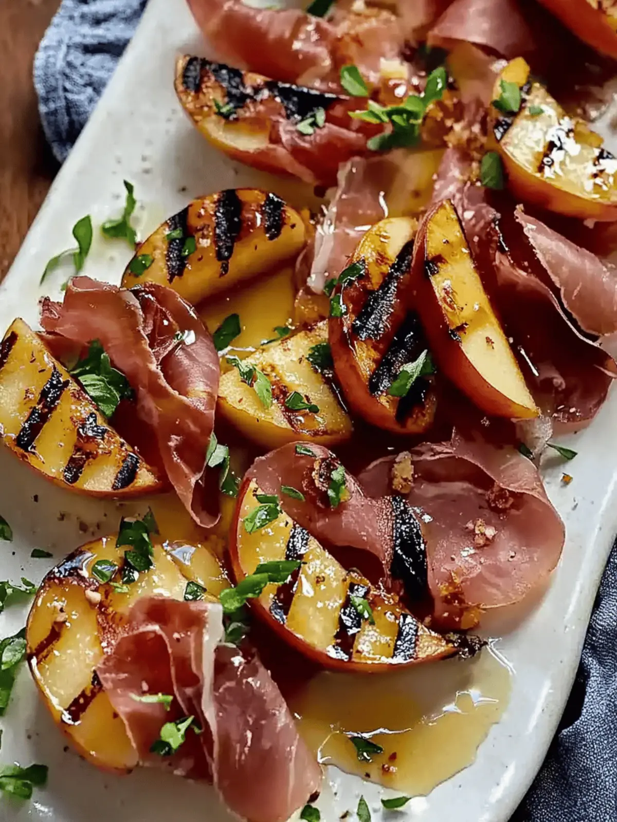 Grilled Apples with Prosciutto and Honey for a Sweet Savory Treat 3 Grilled Apples with Prosciutto and Honey (Sweet & Savory)