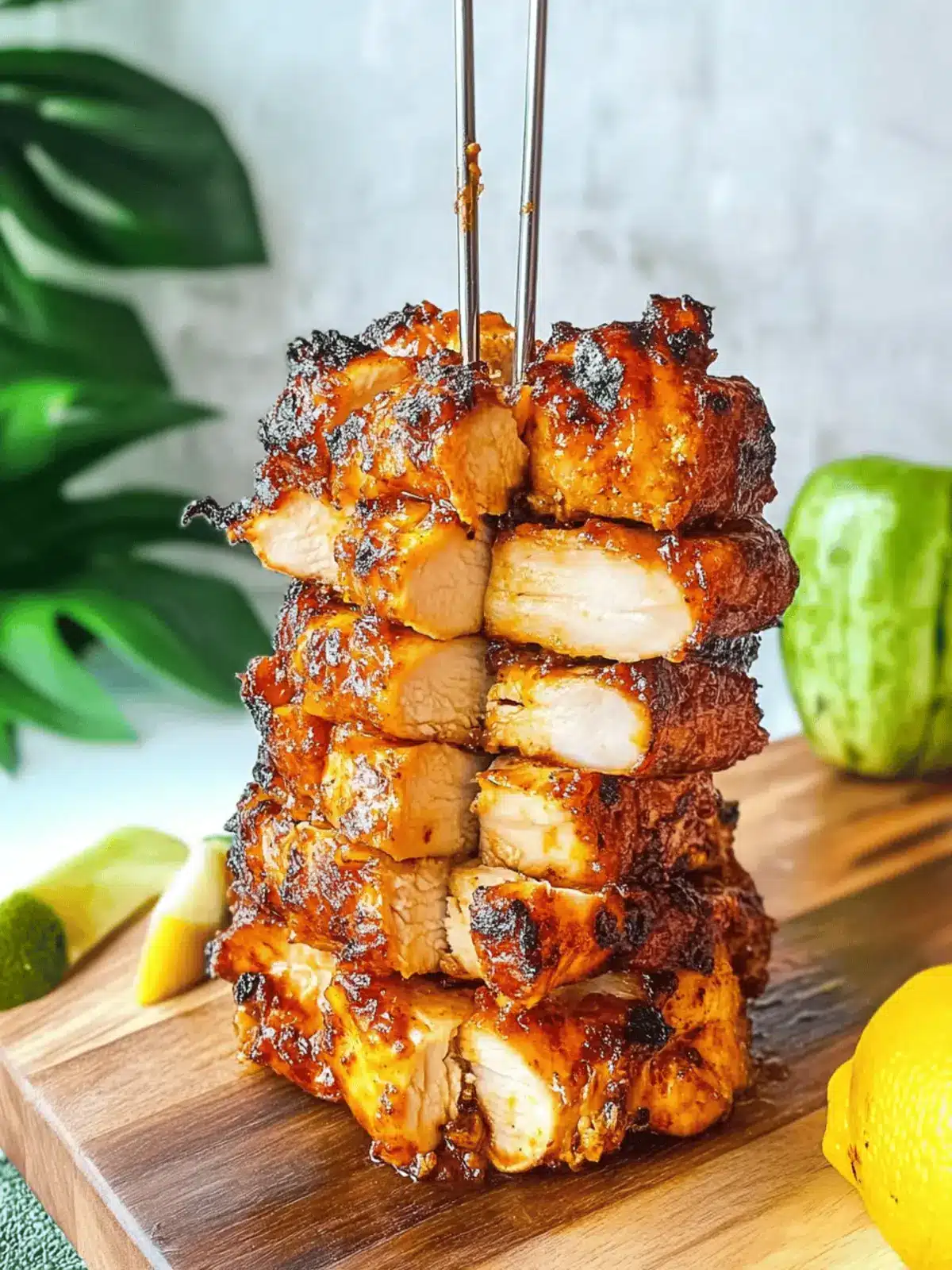 Smoked Chicken Al Pastor