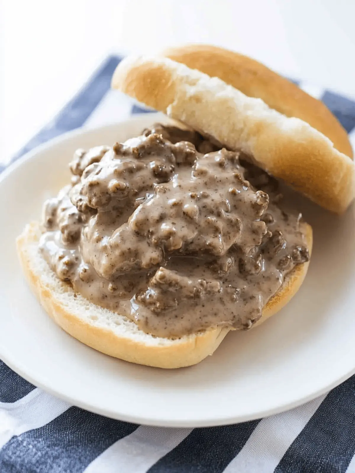 S.O.S. (Creamy Hamburger Gravy)