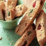 Almond Cherry Biscotti
