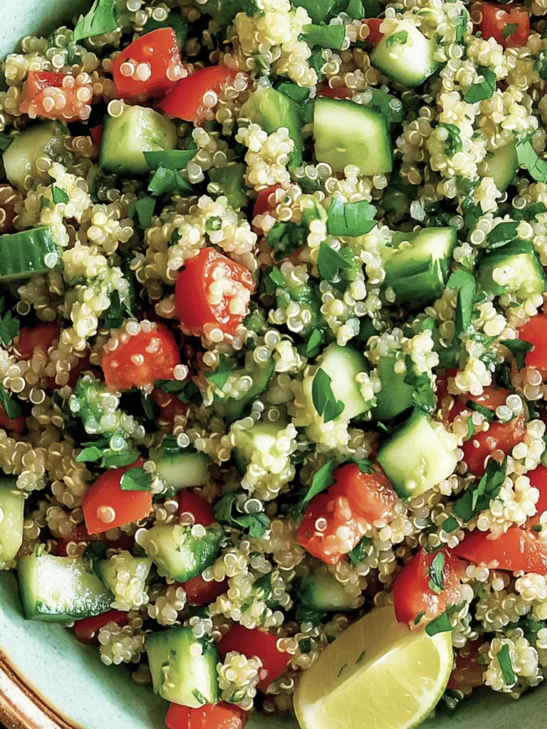 Quinoa Tabbouleh