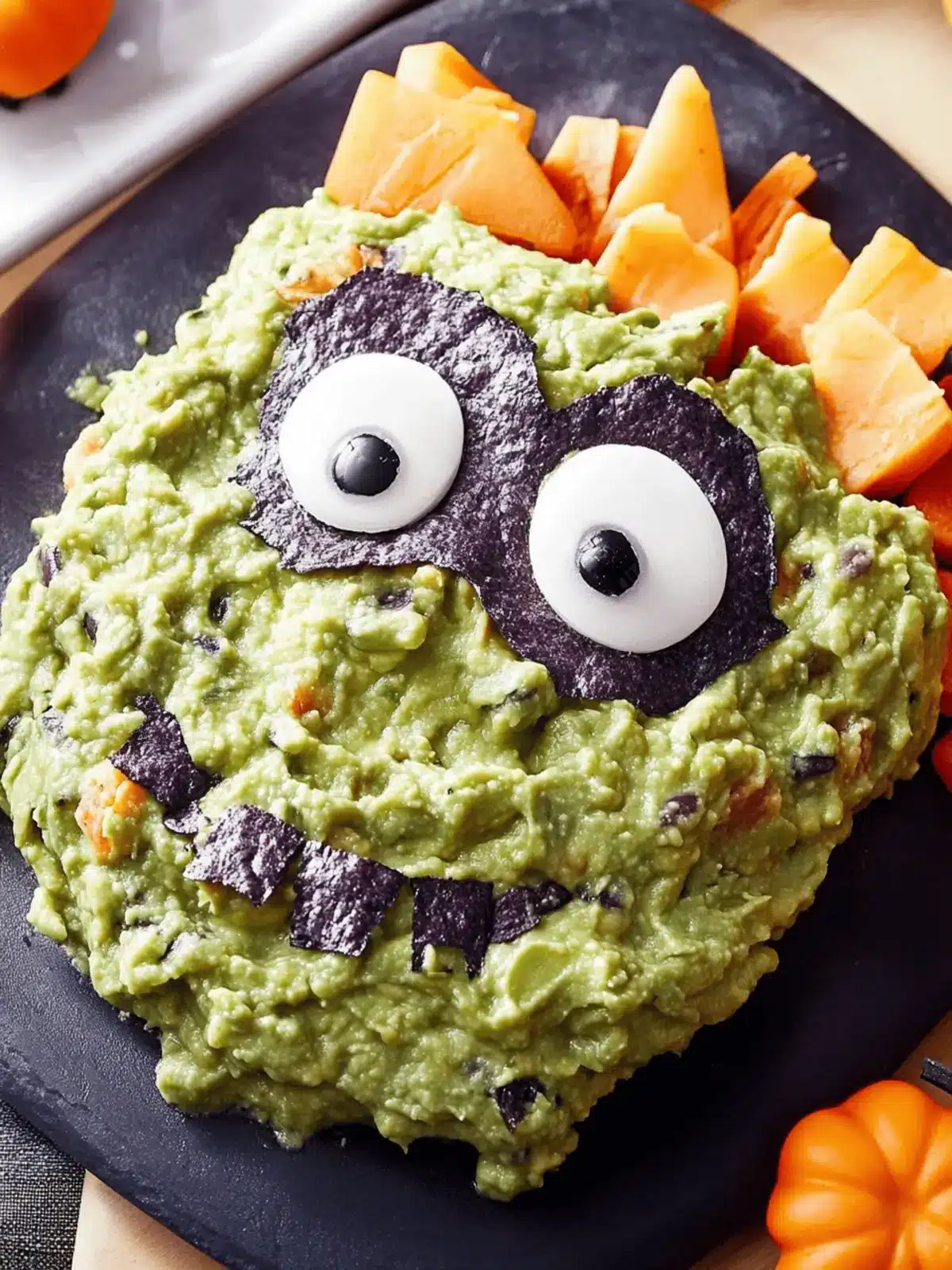 Halloween Guacamole That Thrills: A Spooky Healthy Snack 4 Halloween Guacamole