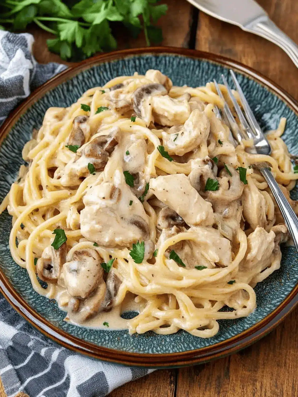 Chicken Tetrazzini