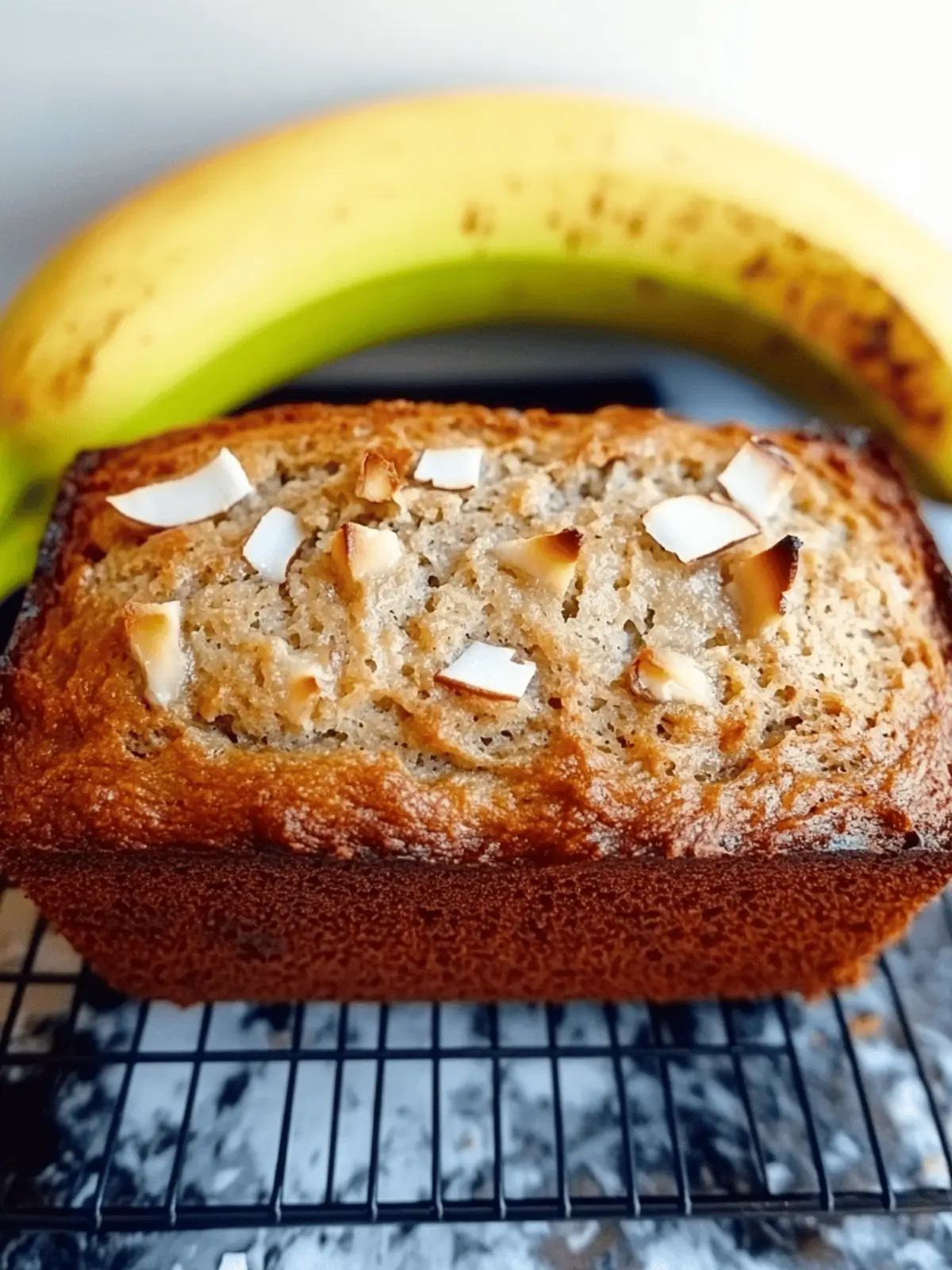 Coconut Banana Bread
