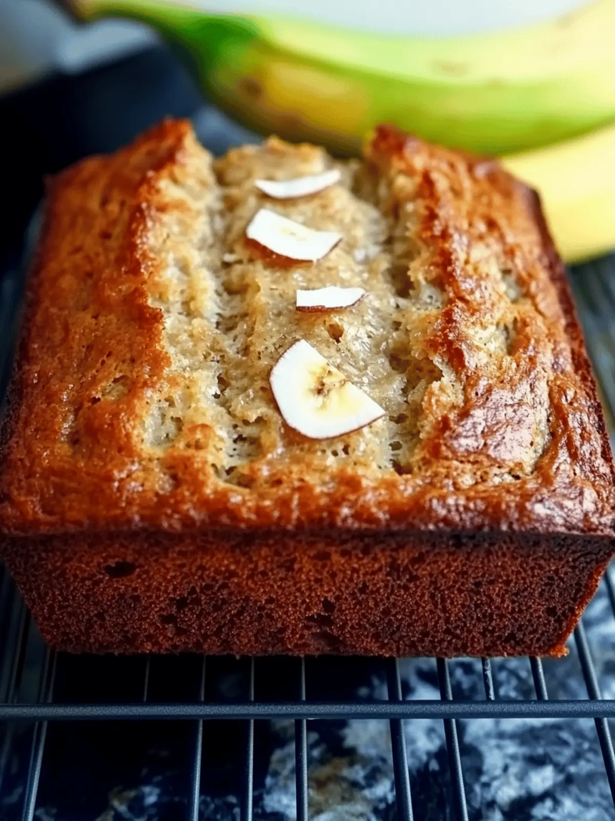 Coconut Banana Bread