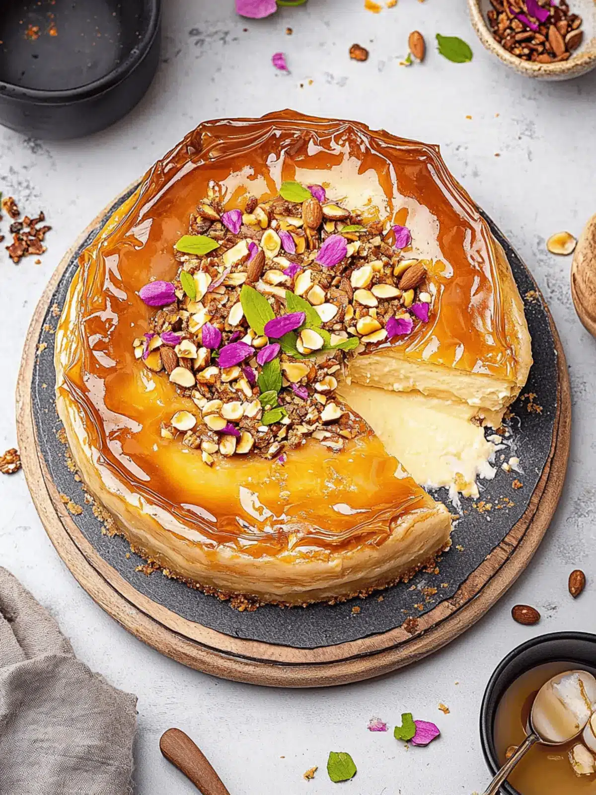Baklava Cheesecake: A Creamy Twist on a Classic Treat 3 Baklava Cheesecake