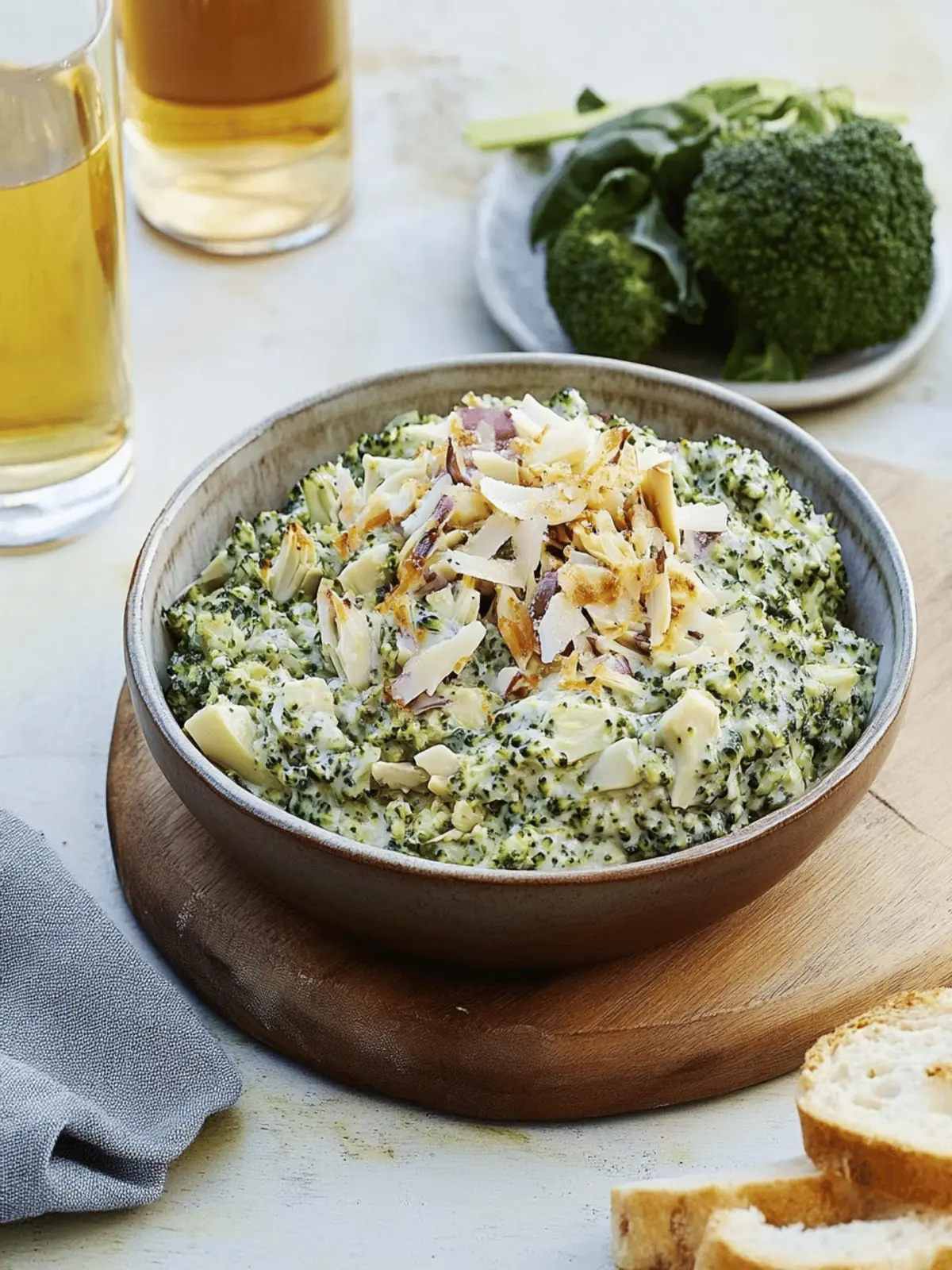 Creamy Roasted Broccoli-Artichoke Dip That's Guilt-Free Delight 4 Roasted Broccoli–Artichoke Dip