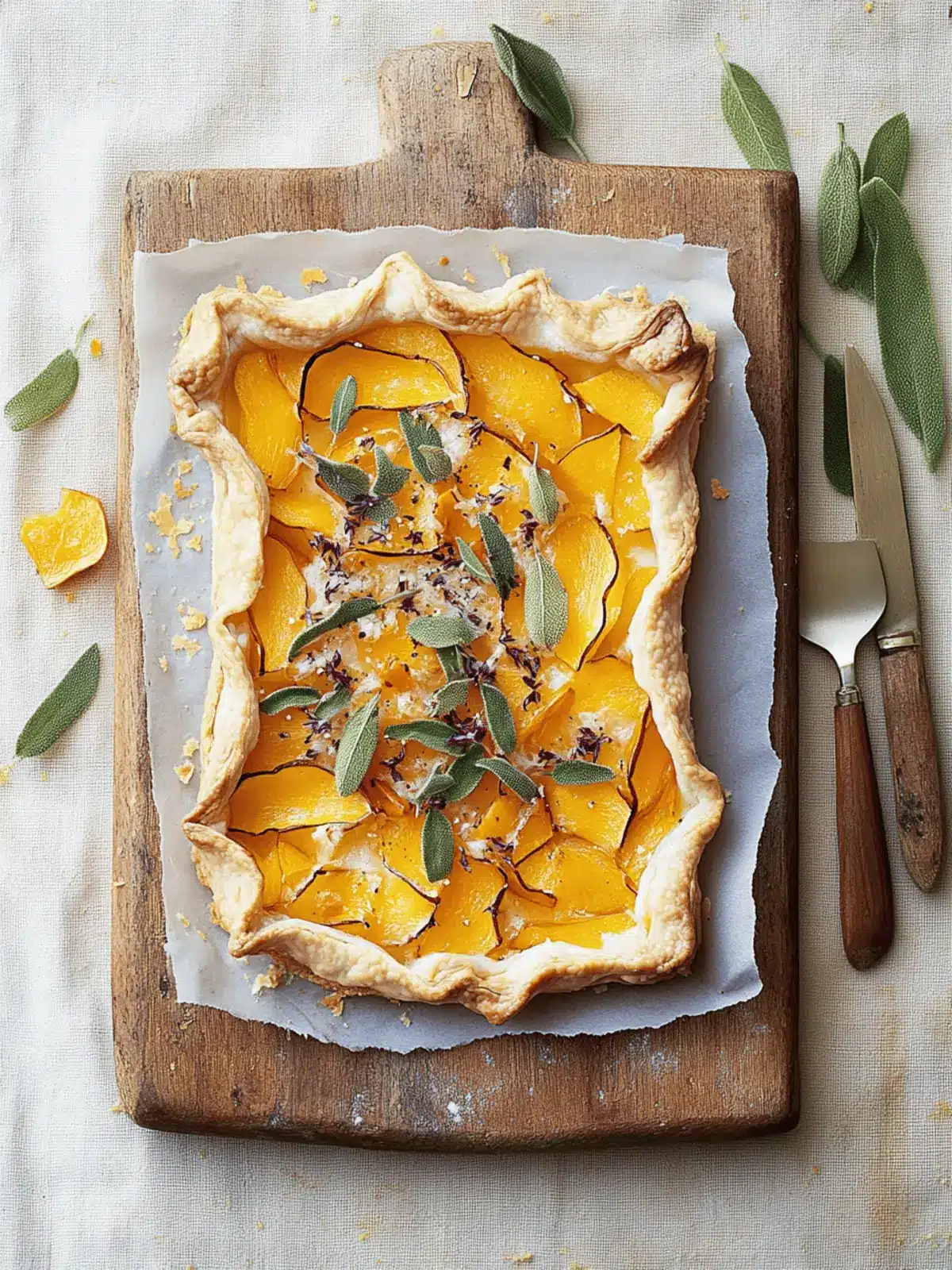 Butternut Squash-Sage Tart