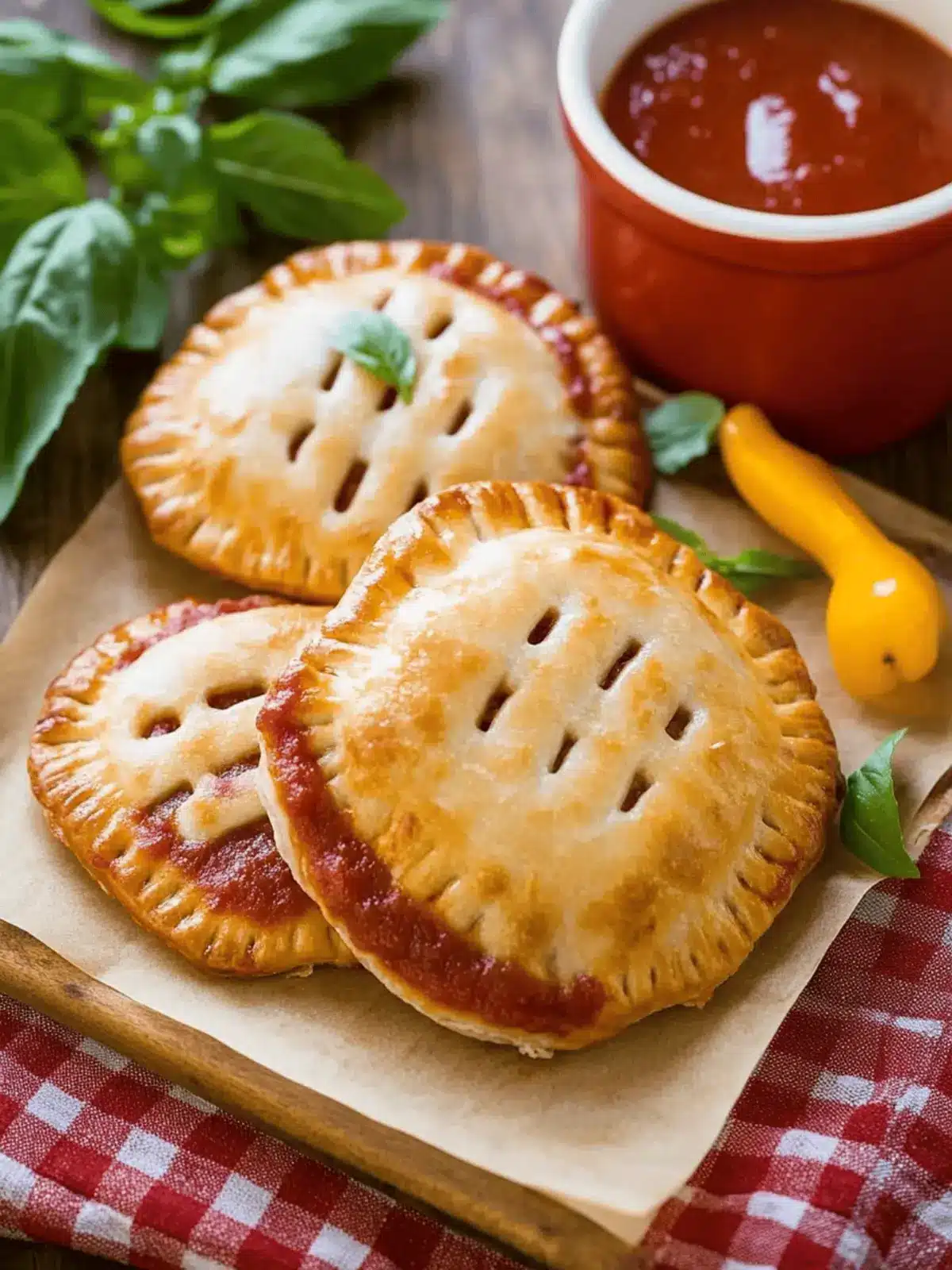 Pepperoni Pizza Pockets