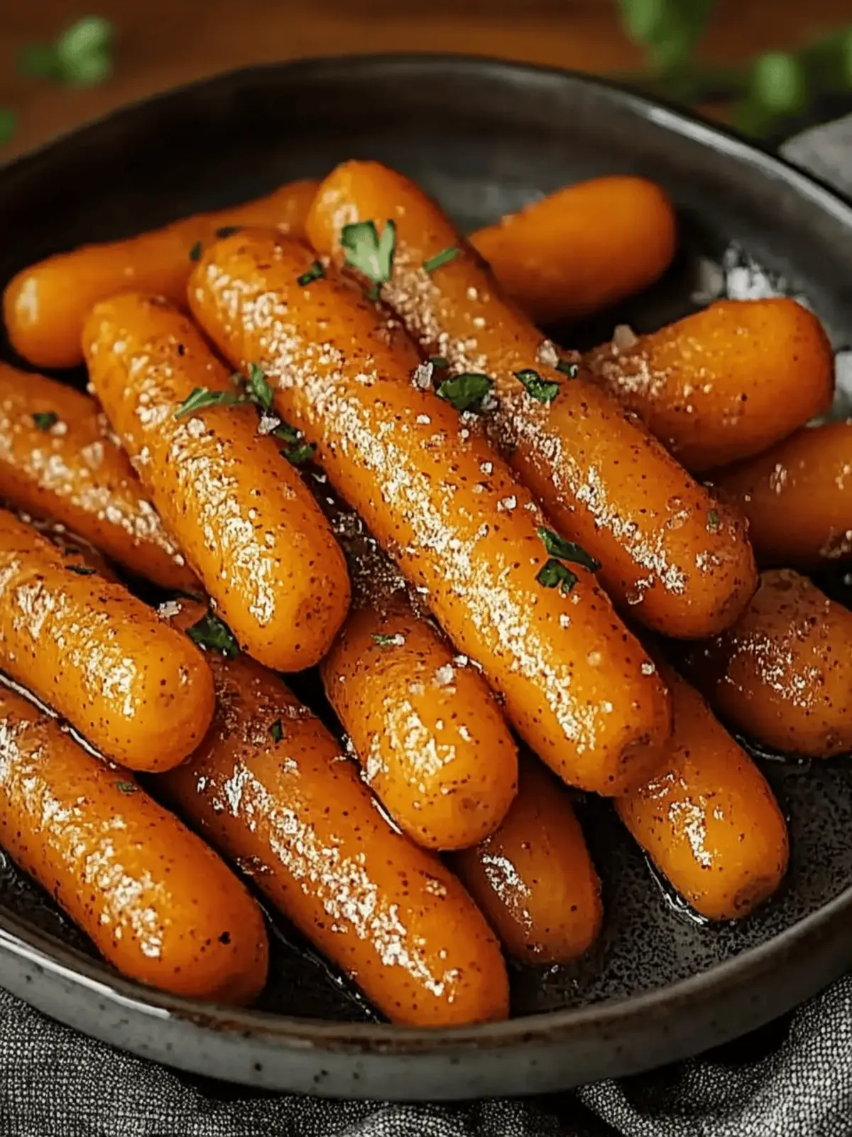 Brown Sugar Glazed Carrots