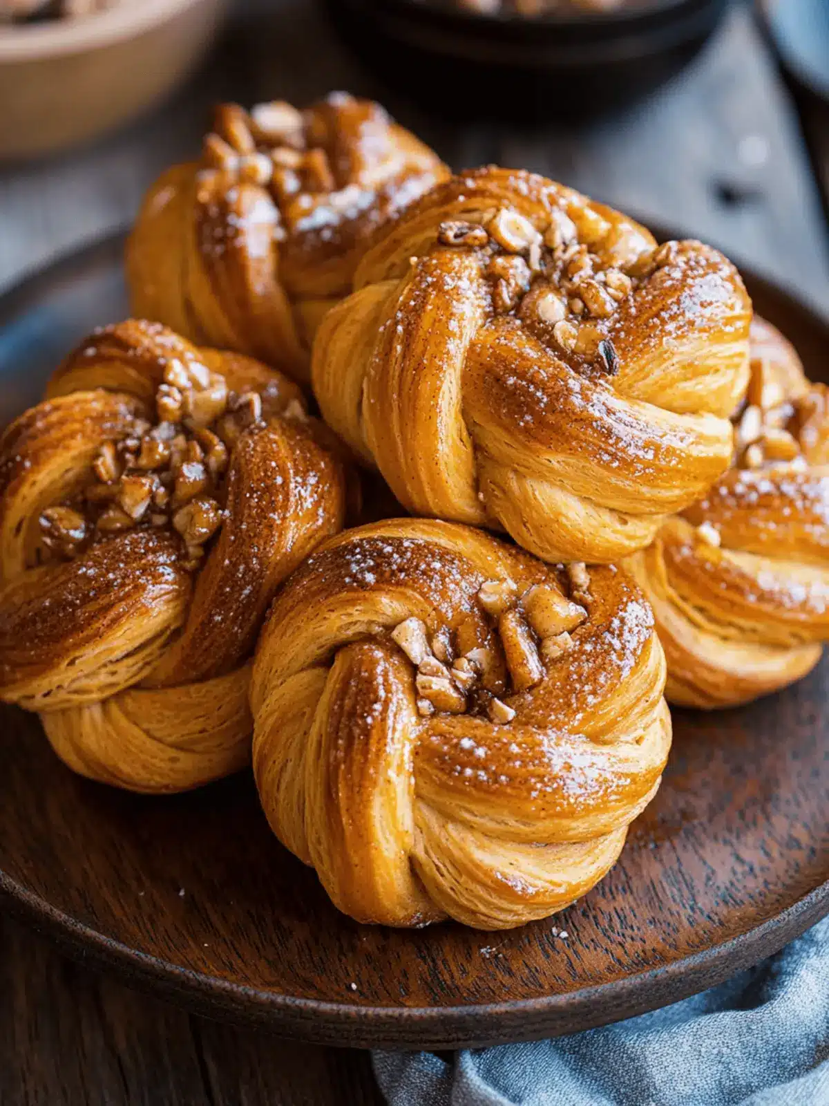 Spiced Pumpkin Butter Knots