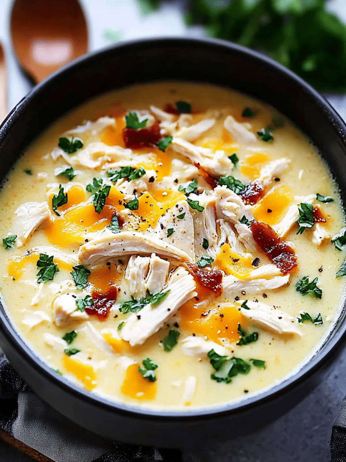 CRACK CHICKEN SOUP