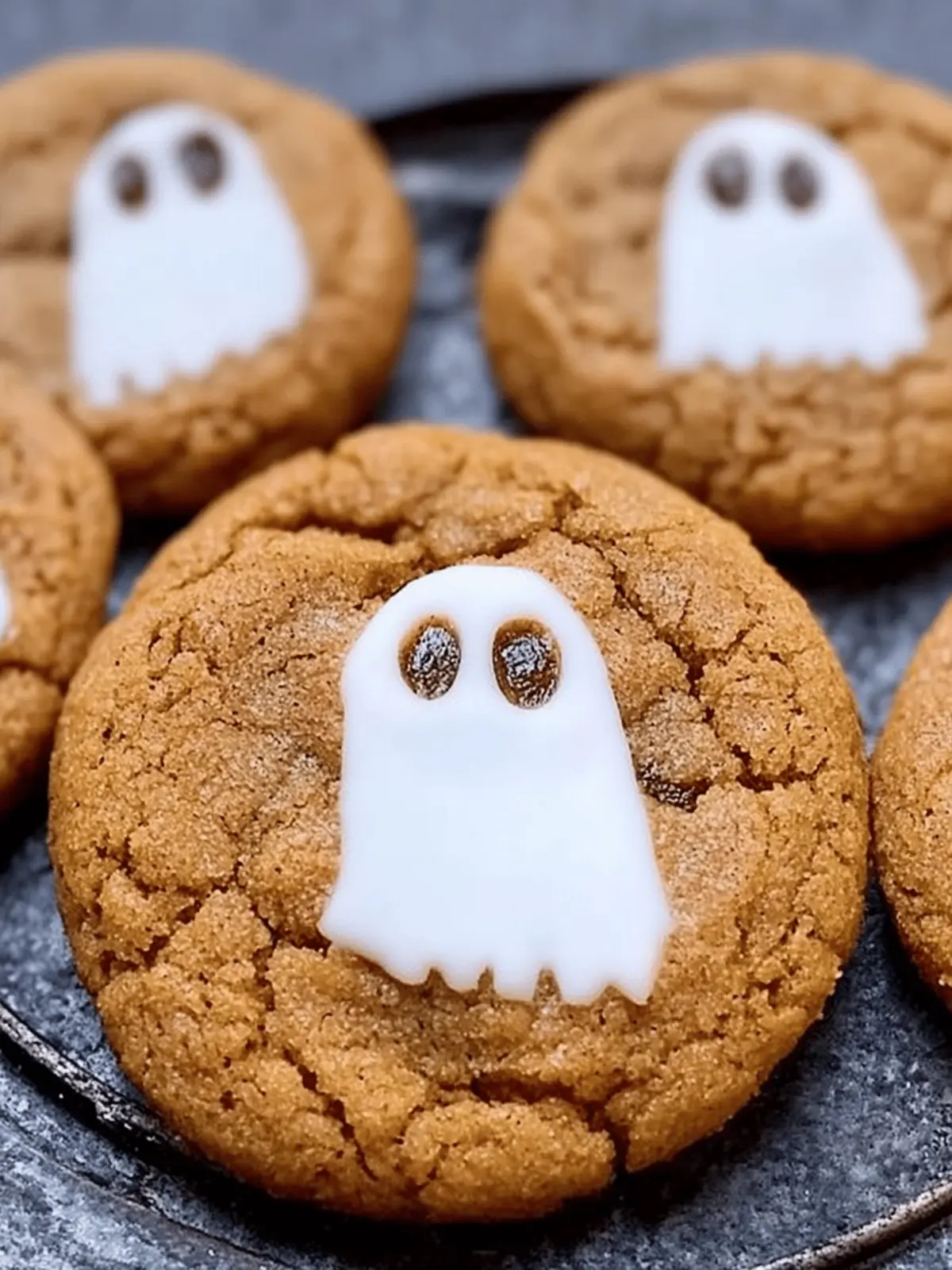 Spooky Ghost Brown Butter Pumpkin Cookies for Fall Fun 3 Spooky Ghost Brown Butter Pumpkin Cookies
