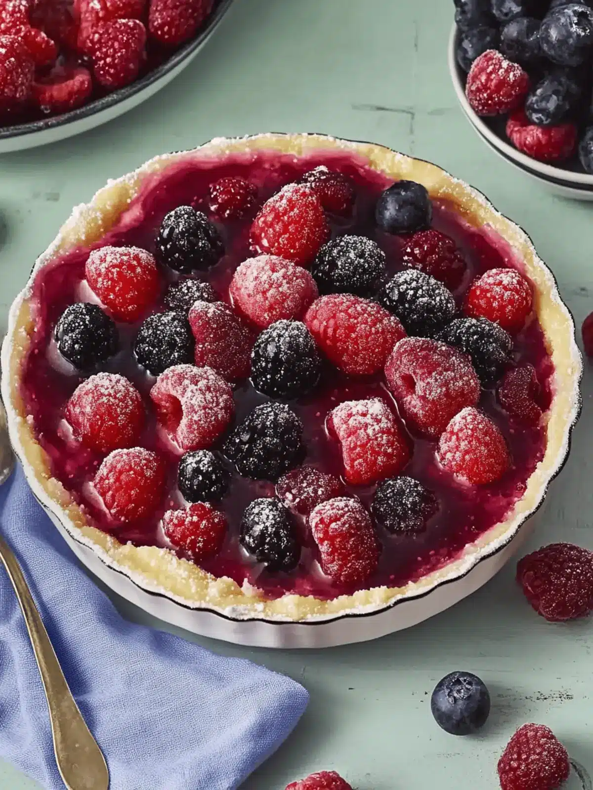 Simple Berry Pudding: Your Go-To Cozy Dessert Delight 3 Simple Berry Pudding