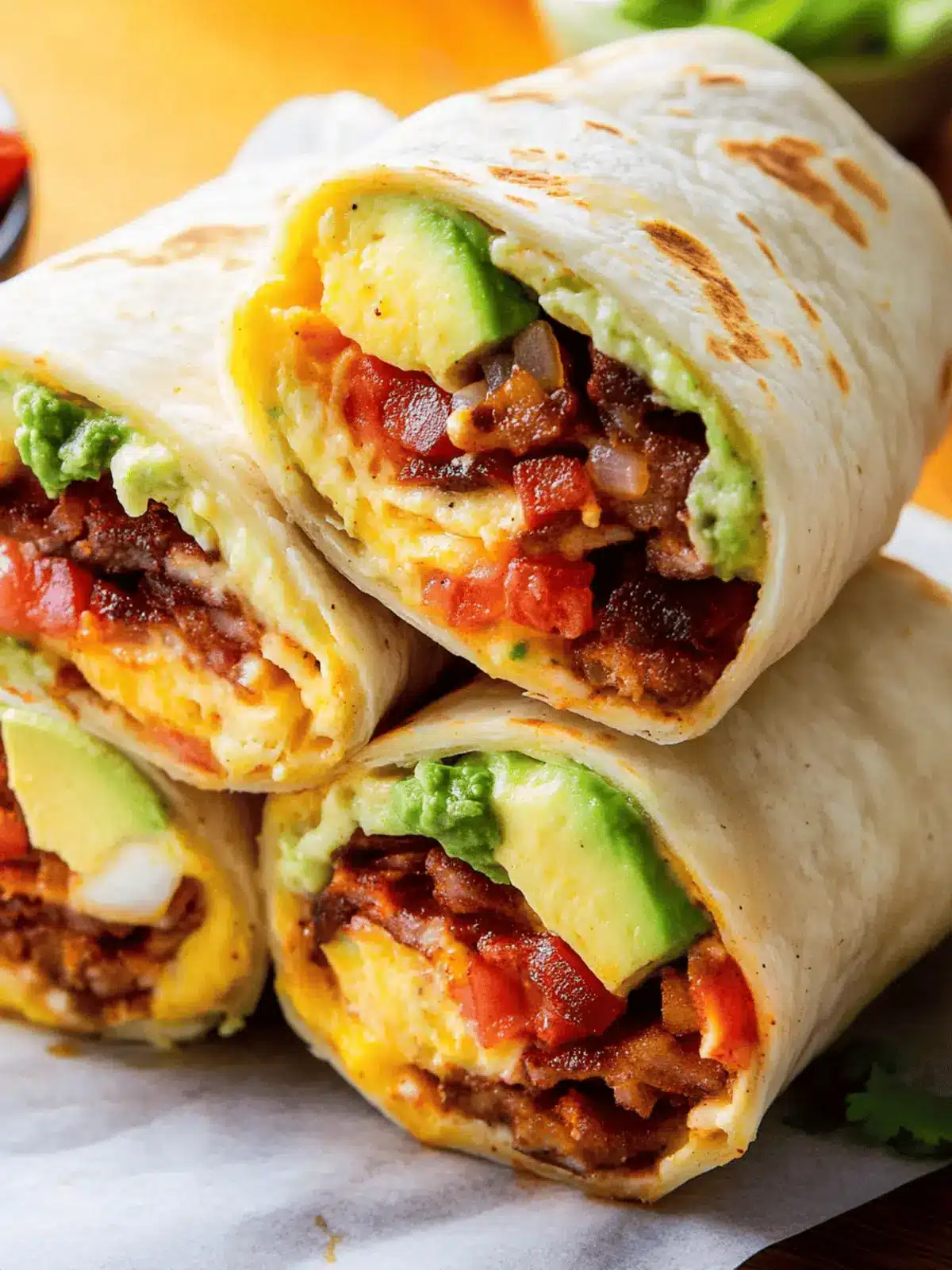 Breakfast Burritos