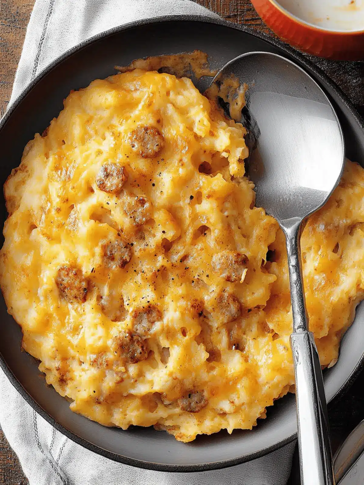 Savor Comfort with Spicy Sausage Hash Browns Delight 2 Spicy Sausage Hash Browns