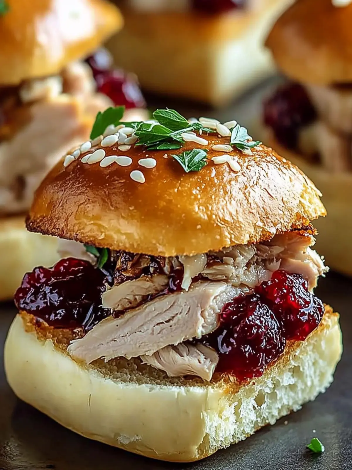 Thanksgiving Leftover Turkey Cranberry Sliders You’ll Love 3 Thanksgiving Leftover Turkey Cranberry Sliders