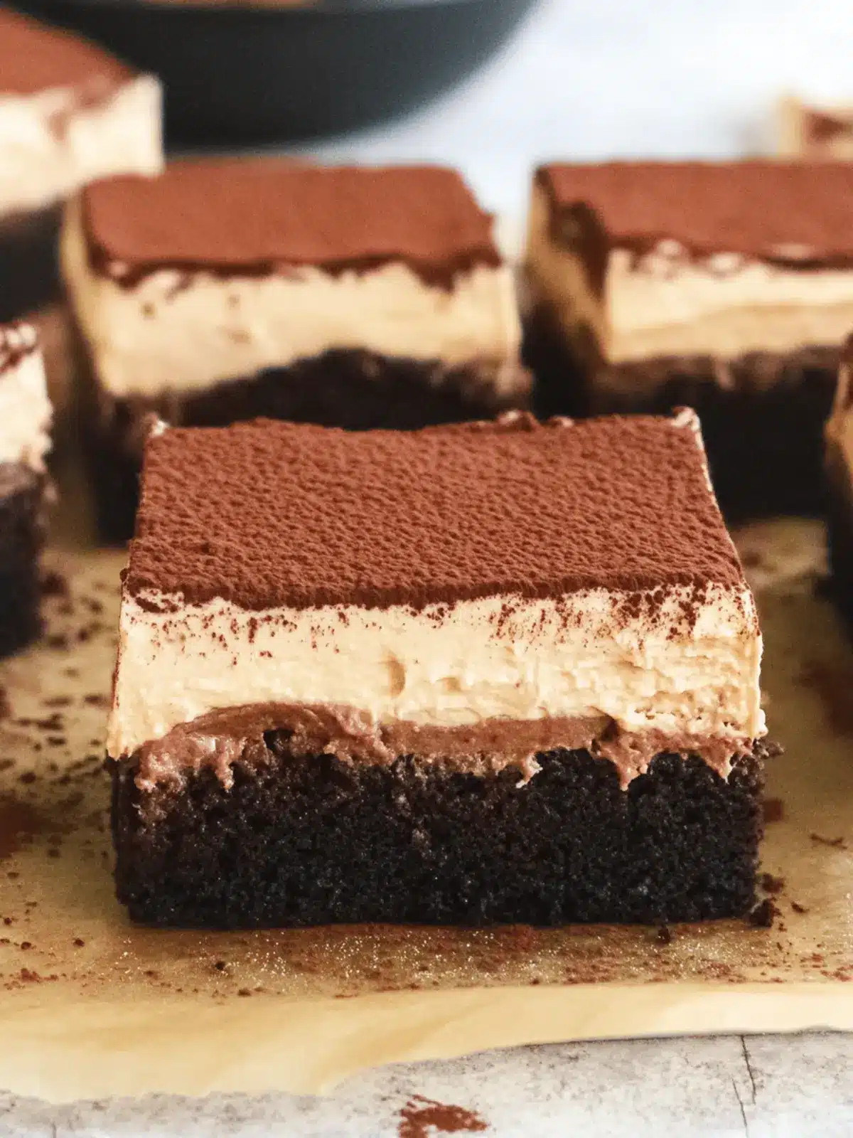 Decadent Tiramisu Brownies for Coffee Lovers' Delight 3 Tiramisu Brownies