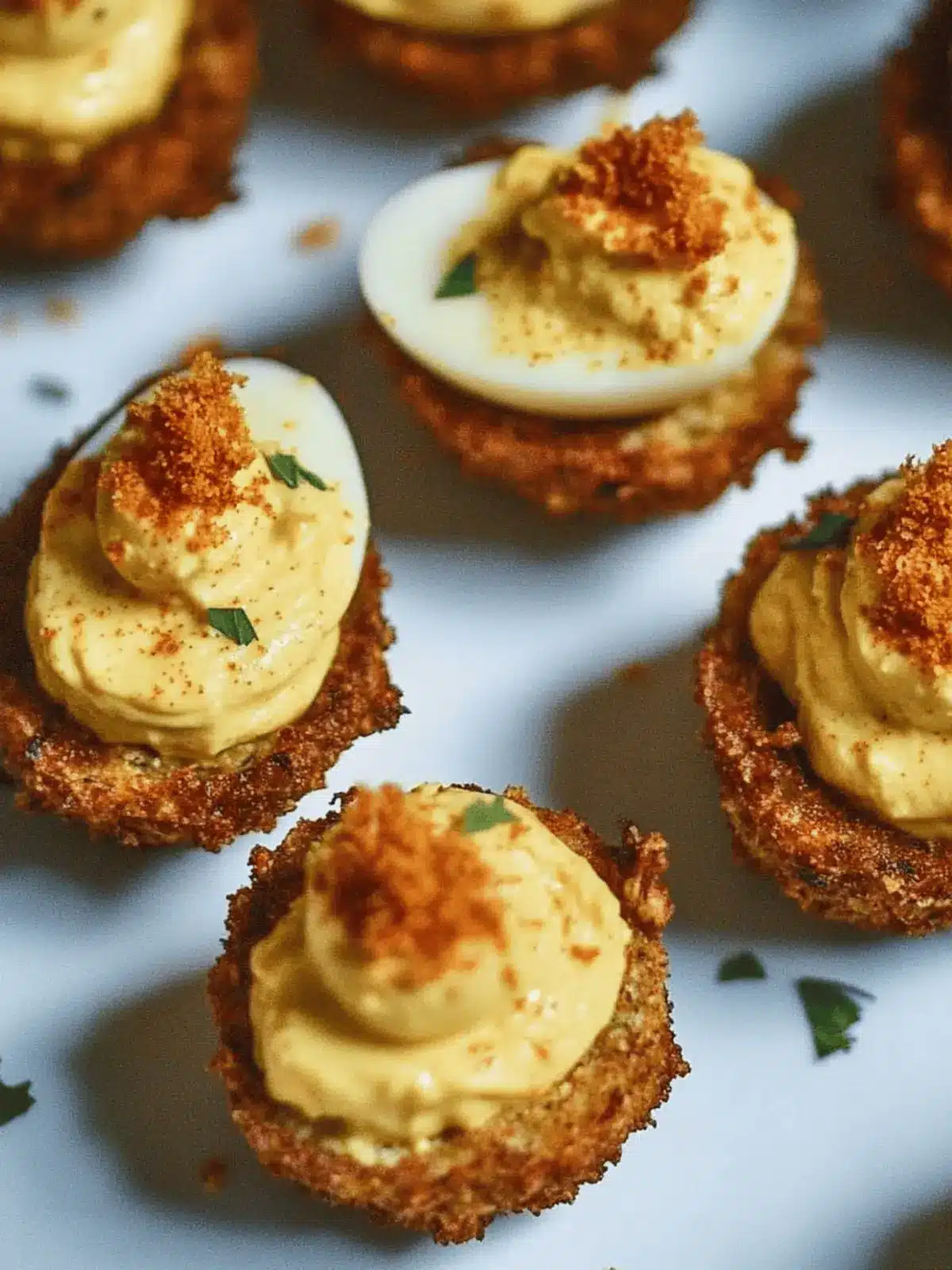 Cajun Style Fried Deviled Eggs for a Flavor-Packed Snack 3 Cajun Style Fried Deviled Eggs