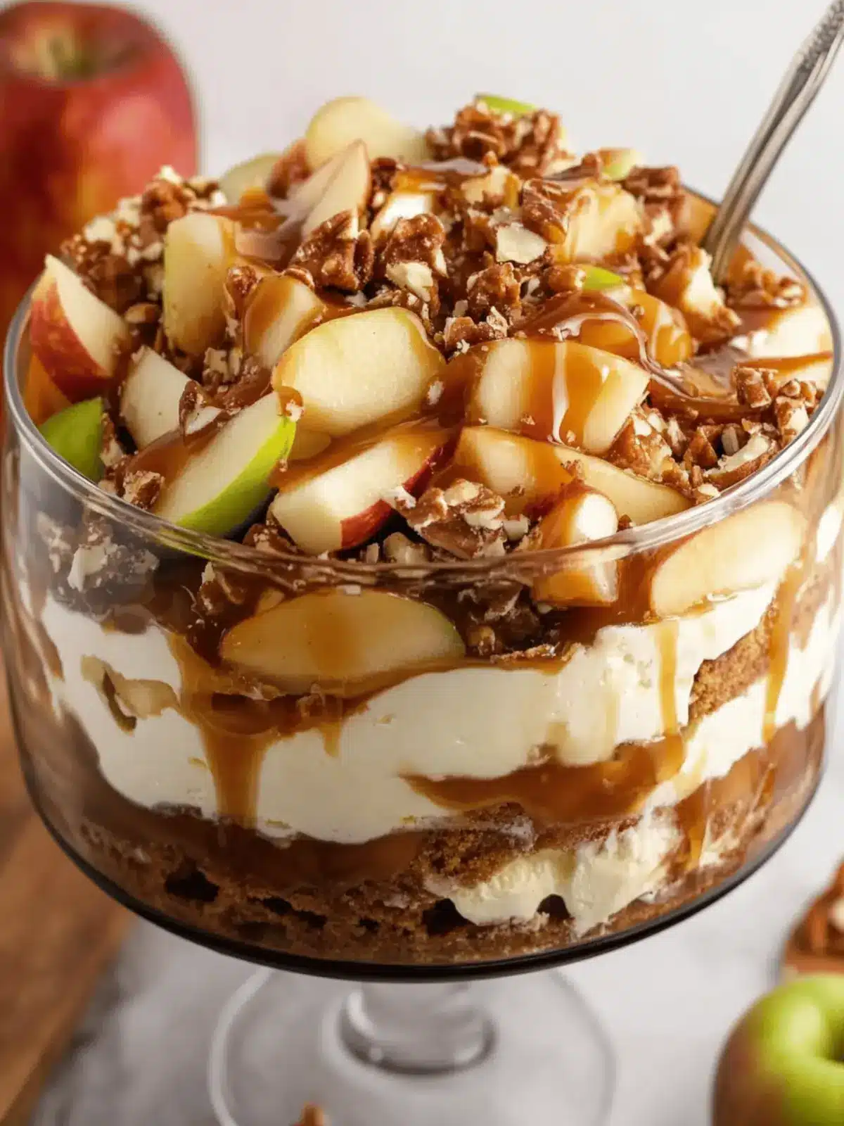 Delicious Caramel Apple Cheesecake Trifle You'll Love 2 Caramel Apple Cheesecake Trifle