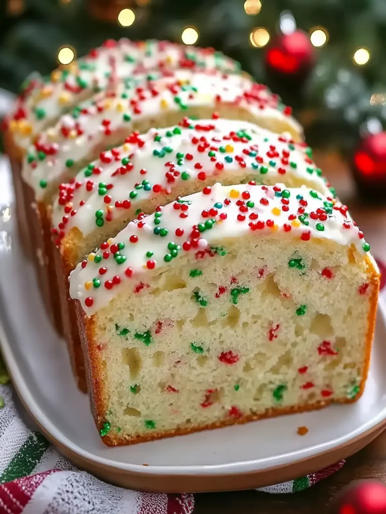 Christmas Sprinkle Buttermilk Bread