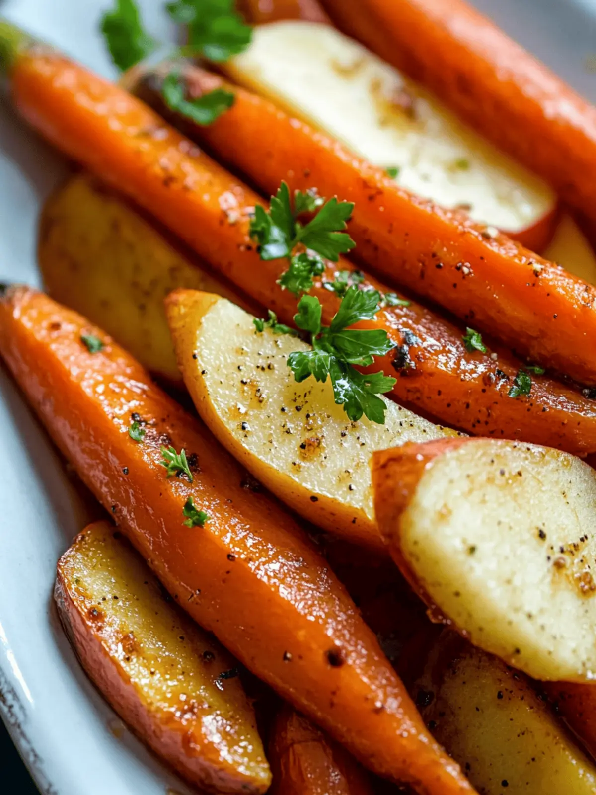 Maple Dijon Glazed Roasted Carrots and Apples for Cozy Nights 4 Maple Dijon Glazed Roasted Carrots and Apples
