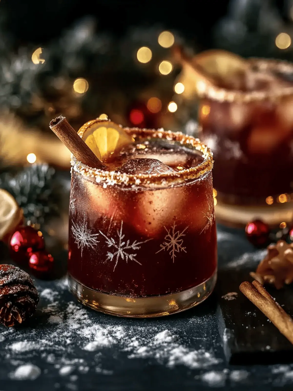 Spiced Christmas Margarita: Your Festive Cheers in Minutes 4 Spiced Christmas Margarita