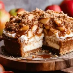 Decadent Salted Caramel Apple Pie Cheesecake Delight 3 salted caramel apple pie cheesecake
