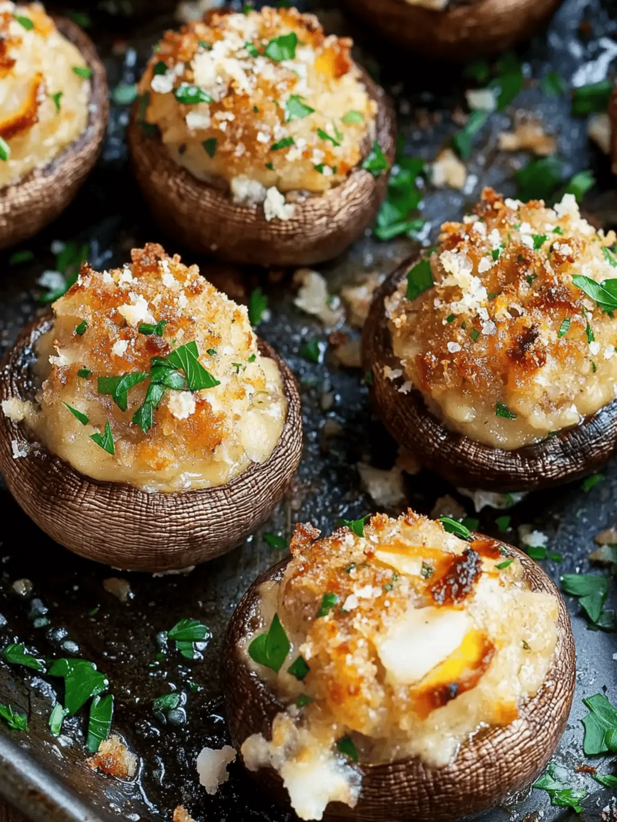 Irresistible Crab Stuffed Mushrooms Your Guests Will Love 2 Crab Stuffed Mushrooms