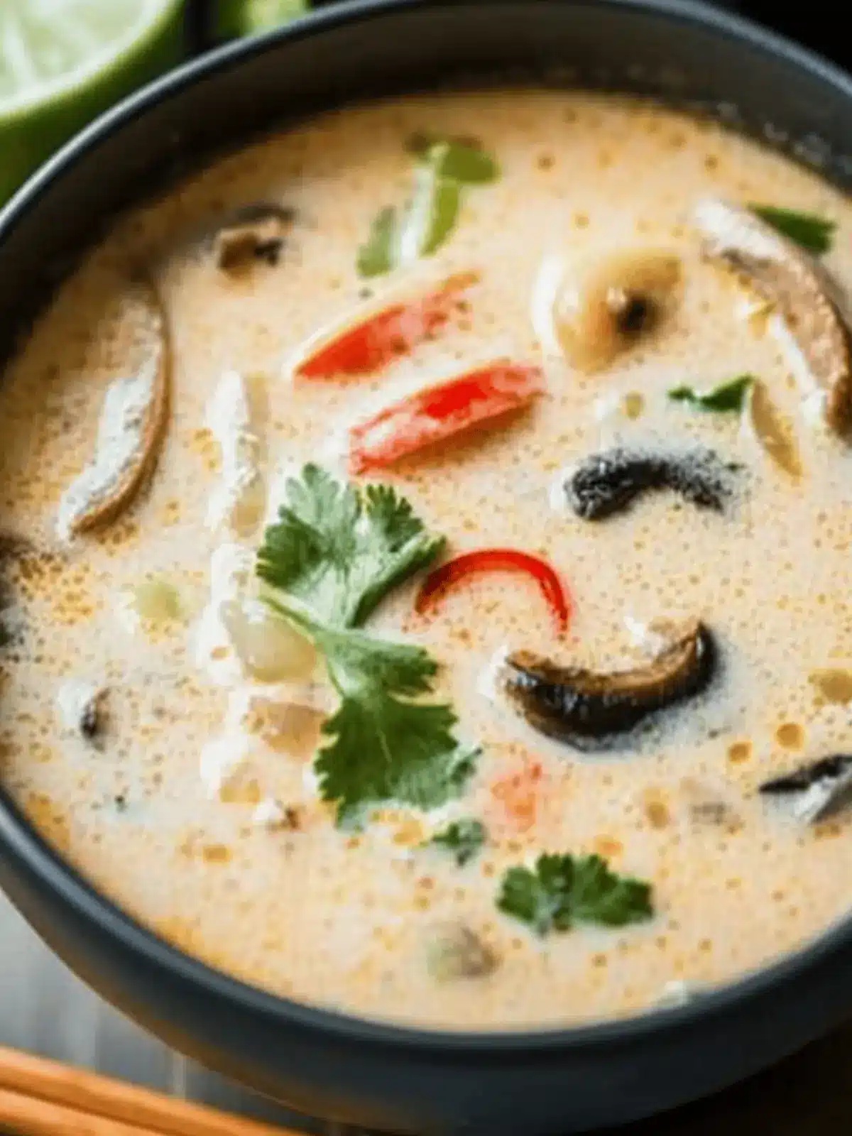 Easy Tom Kha Gai – Thai Coconut Soup for Cozy Nights 5 Easy Tom Kha Gai – Thai Coconut Soup