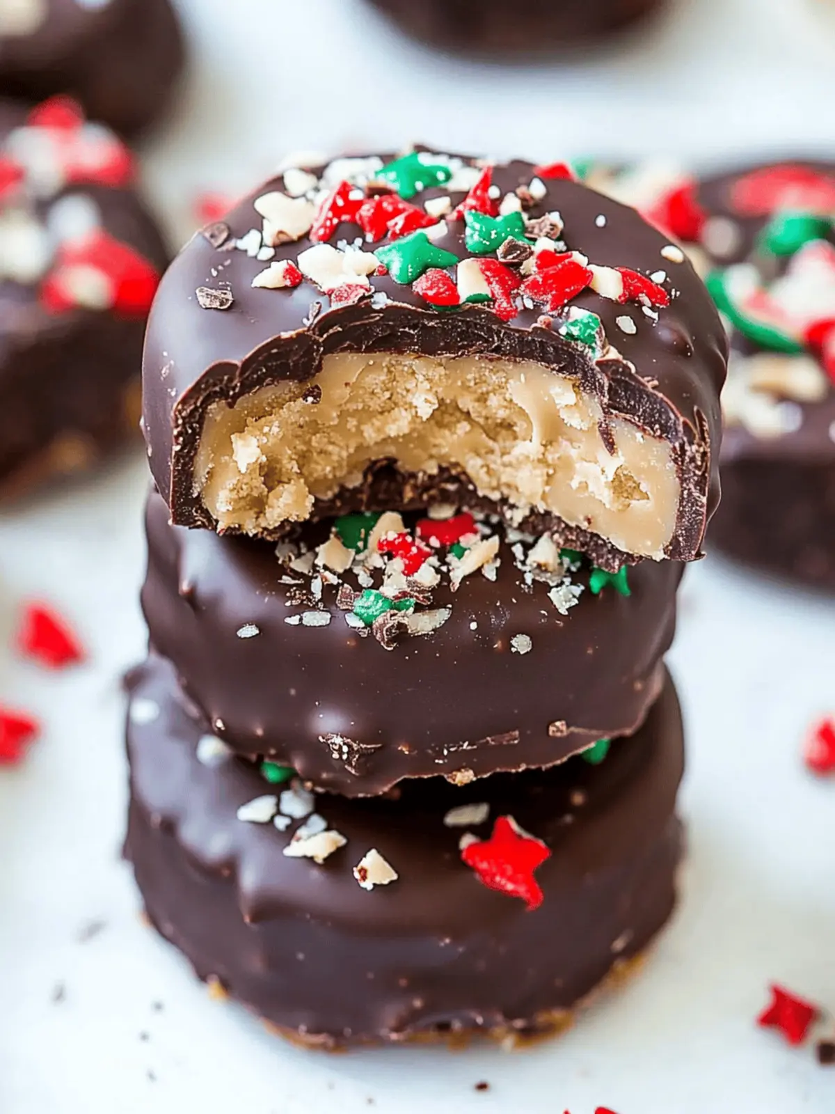 Chocolate Peanut Butter Stacks