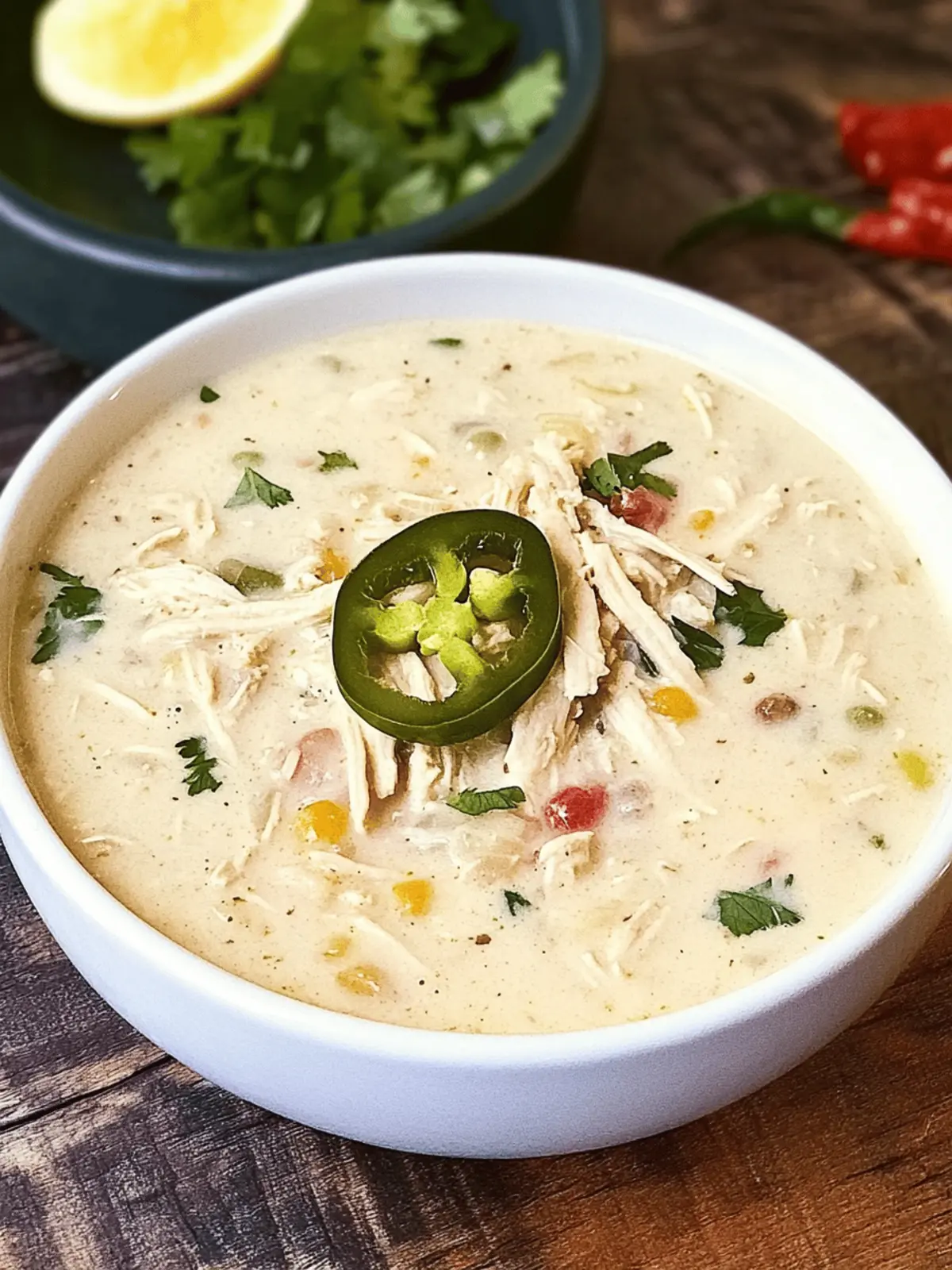 Creamy White Chicken Chili: Easy Comfort in Every Bite 2 Creamy White Chicken Chili