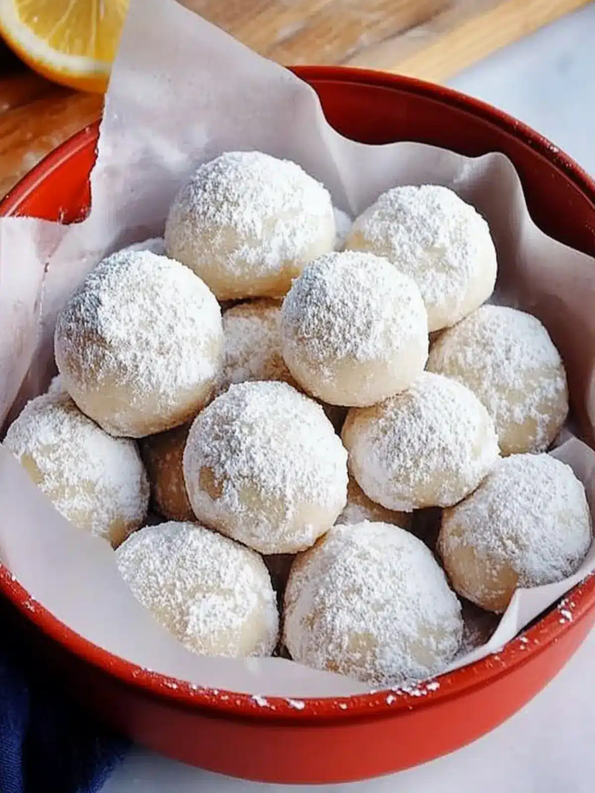Snowball Cookies
